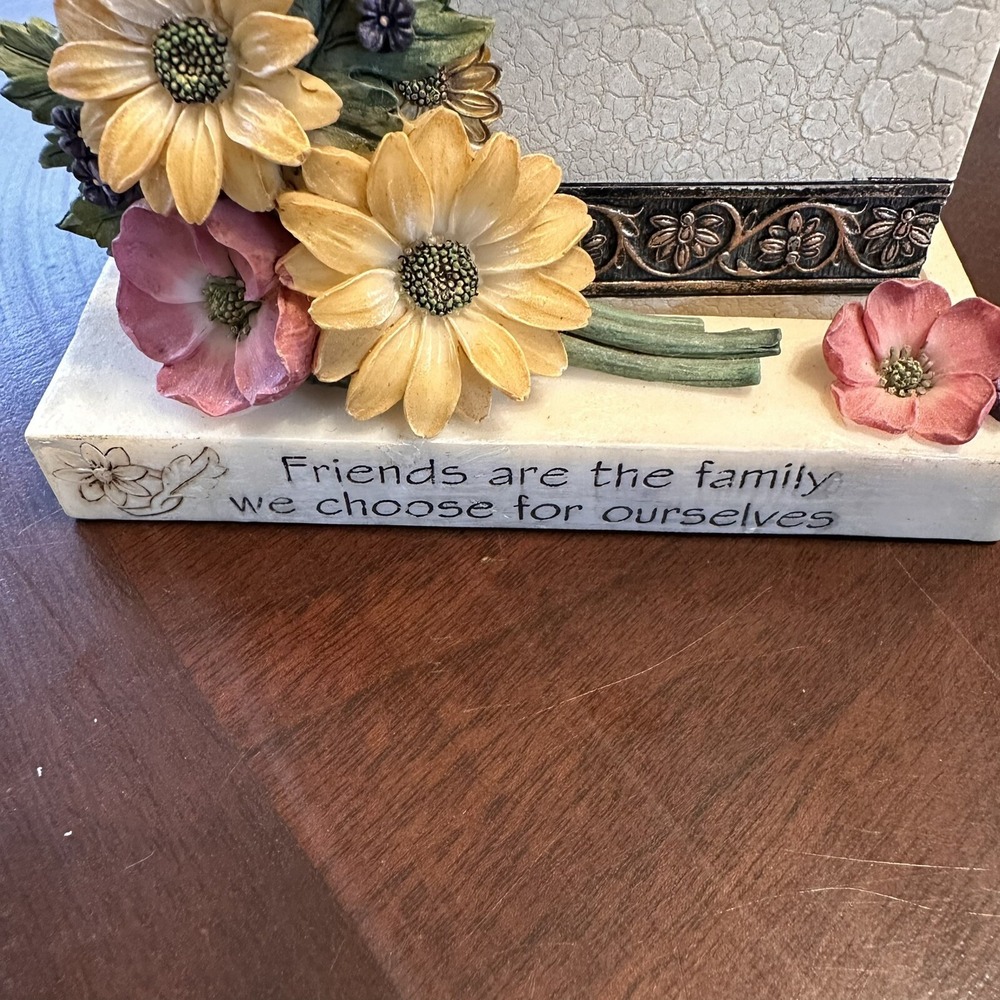 Floral Friends Family We Choose For Ourselves Coasters with Holder - Picture 4 of 7